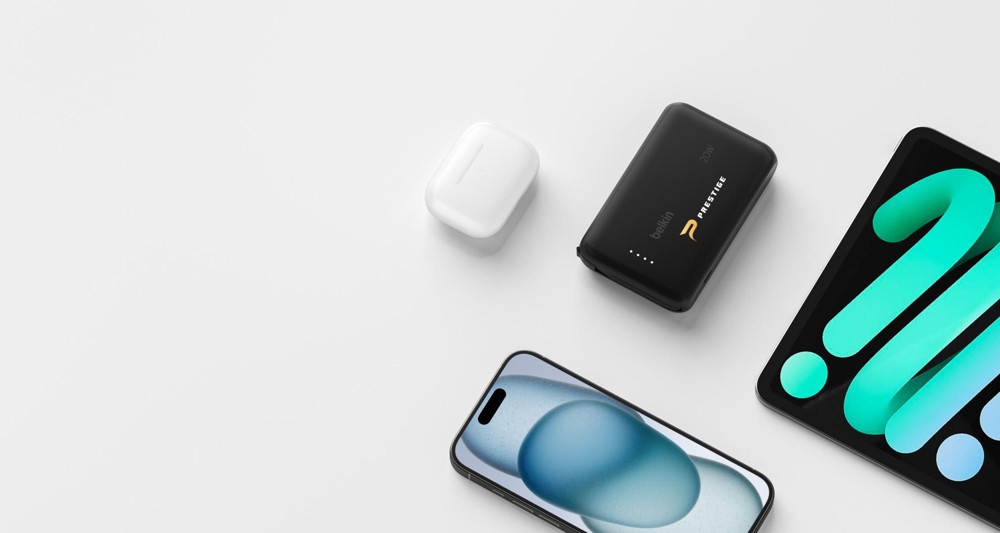 Belkin BoostCharge PowerBank 10K Integriertes Kabel