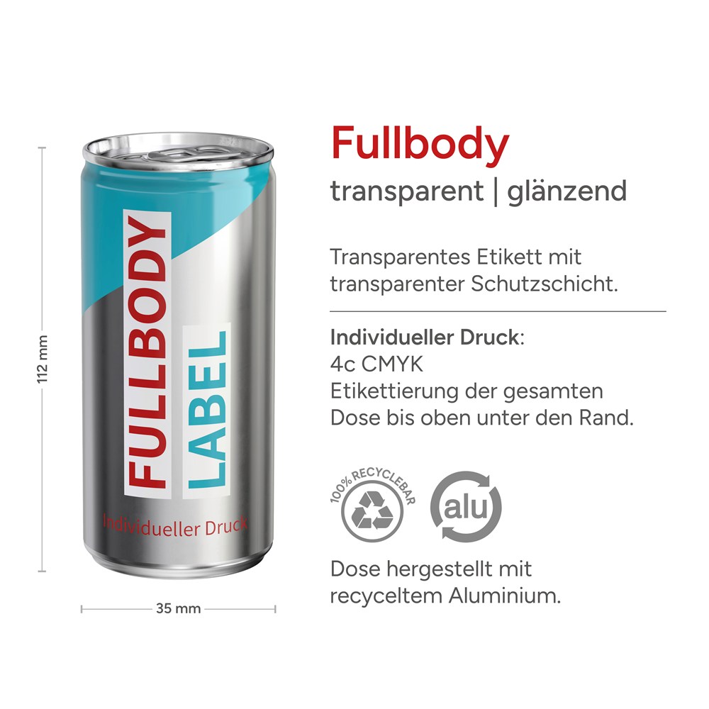 Hugo Fullbody transp. (glänzend)