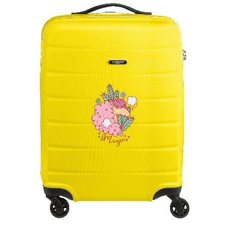 Koffer Princess Traveller Grenada matter Ausführung 65L - gelb
