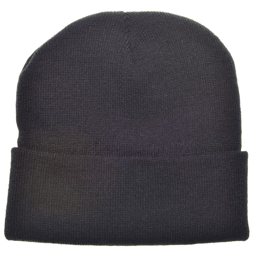 Strickmütze - Schwarz (Black) / Schwarz