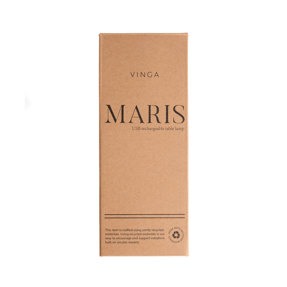 VINGA Maris Tischleuchte aus RCS recyceltem ABS