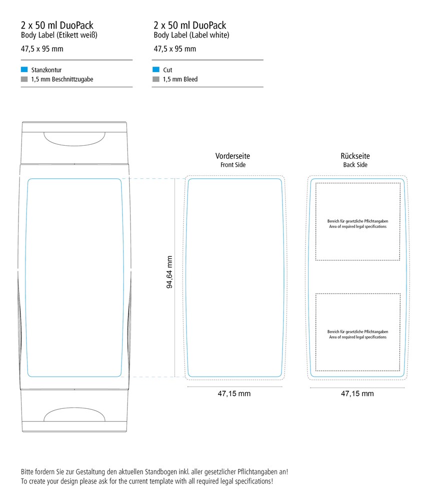 DuoPack Sonnenmilch LSF 30 (sens.) + Handreinigungsgel (2 x 50 ml), BL