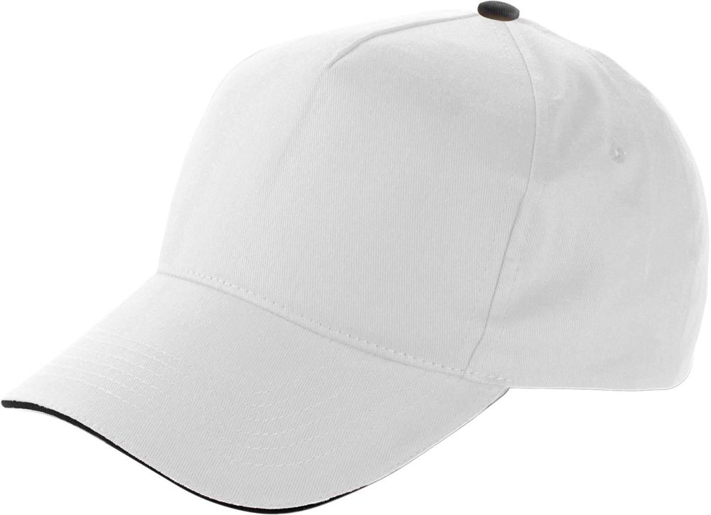 Baseball-Cap aus Baumwolle Beau - weiß