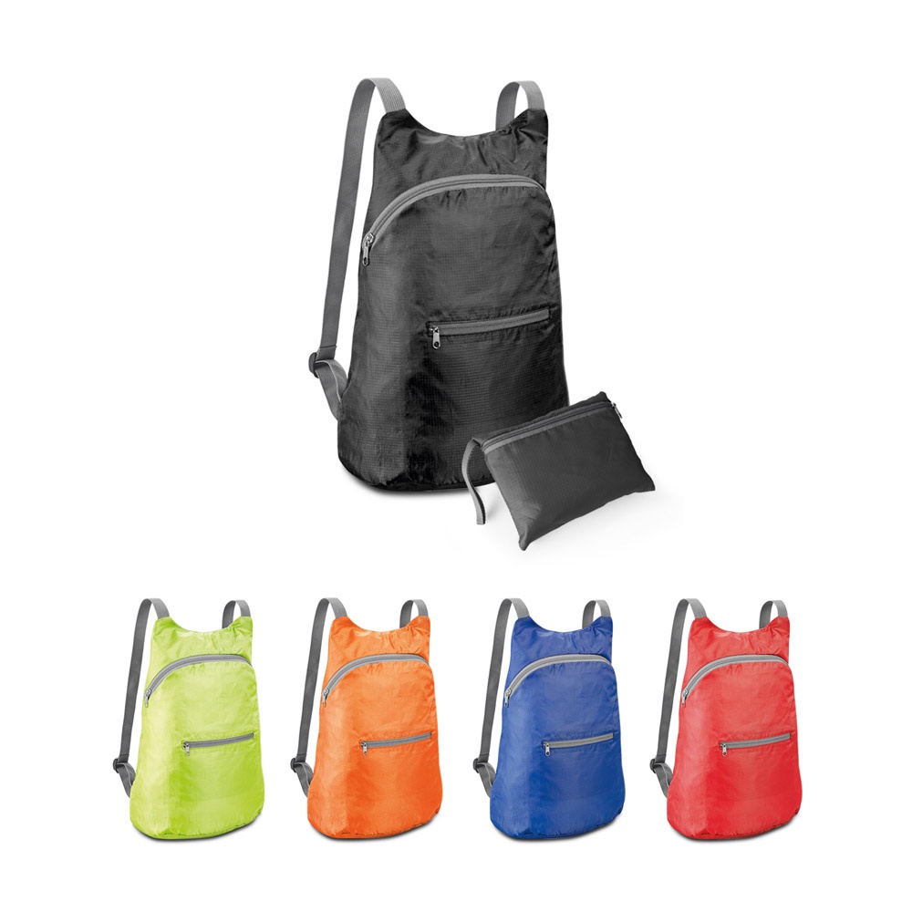 BARCELONA. Faltbarer Rucksack aus 210D Ripstop Polyester