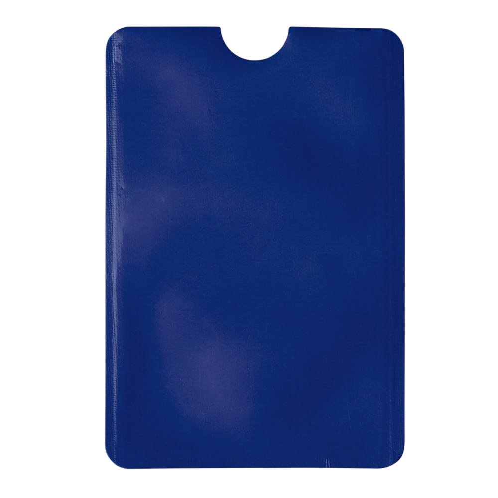 Kartenhalter Soft Anti Skim - dunkelblau