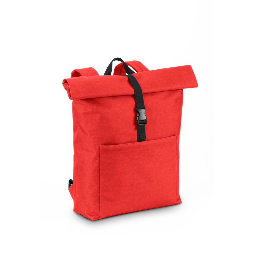 ATENAS. Laptop-Rucksack aus 600D 17'3" - rot