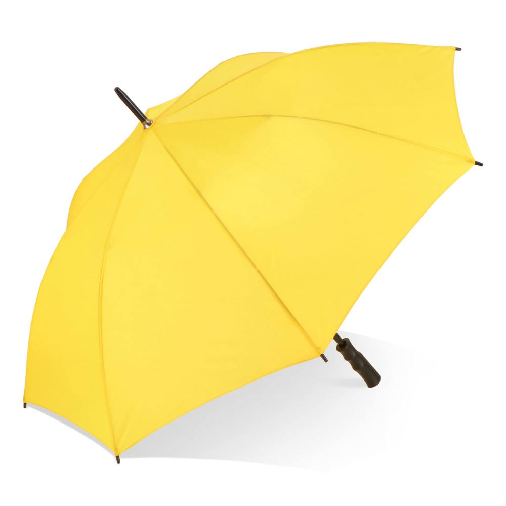 Bosco 190T Polyester 23" Stockschirm Auto offen - gelb