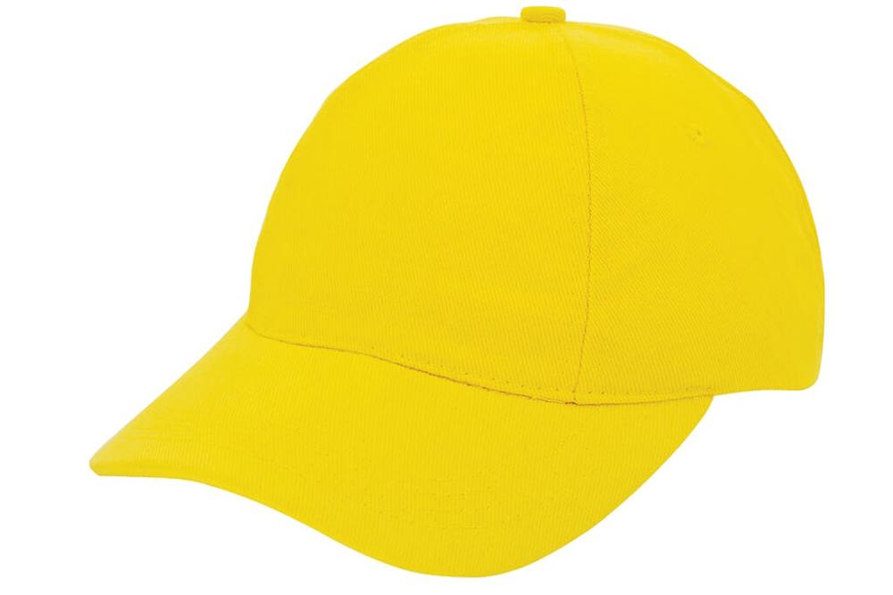 Brushed Promo Cap - Gelb (PMS 101c) / Gelb