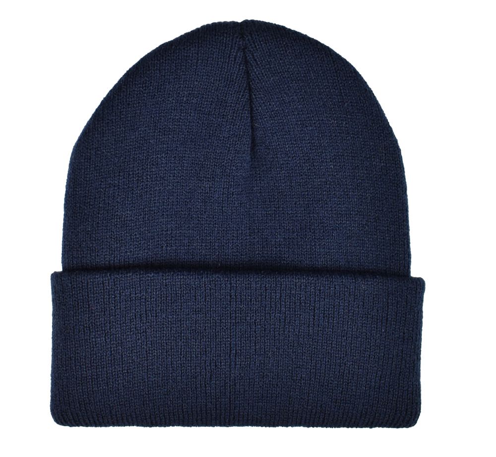 Kinder Strickmütze - Navy (PMS 533c) / Navy