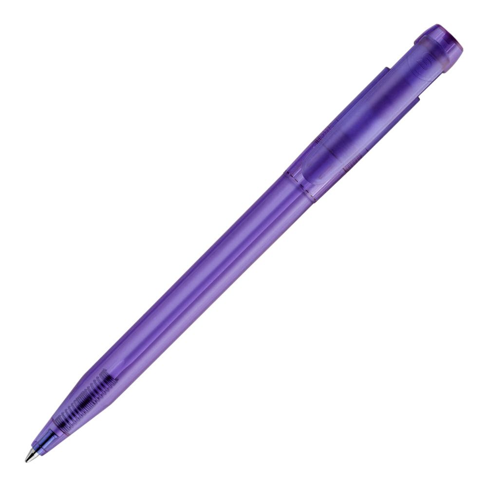 Kugelschreiber Pier Clear Transparent - Transparent / Purple