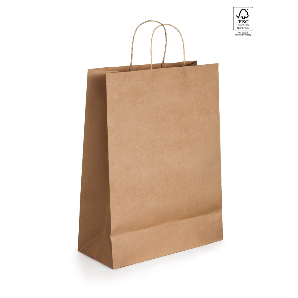 ELLEN. Tragetasche aus Kraftpapier (115 g/m²)