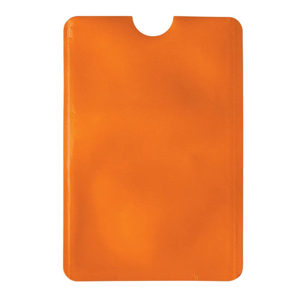 Kartenhalter Soft Anti Skim - orange