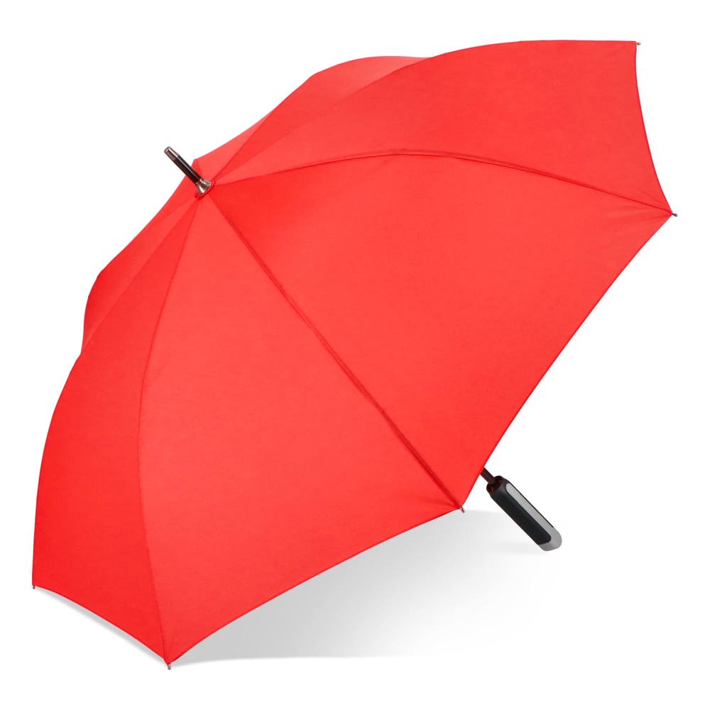 Emerantia 190T Pongee 23" Stockschirm Auto offen - rot