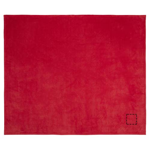 Bay Plaid-Decke aus extraweichem Coral-Fleece