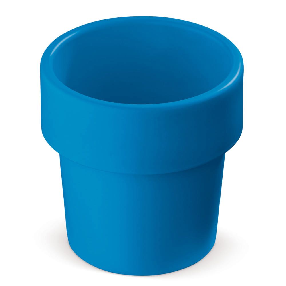 Heiß-aber-cool Kaffeebecher 240ml - blau