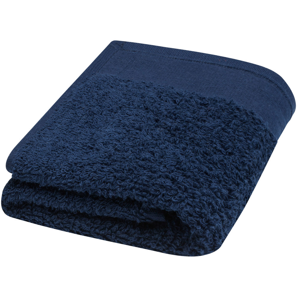 Chloe 550 g/m² Baumwollhandtuch 30 x 50 cm - navy
