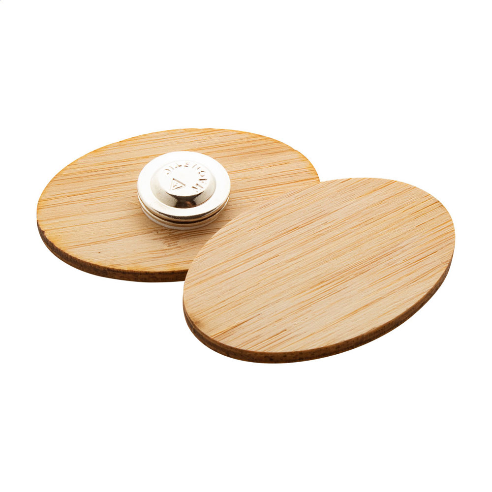 BooBadge - Bambus-Anstecker