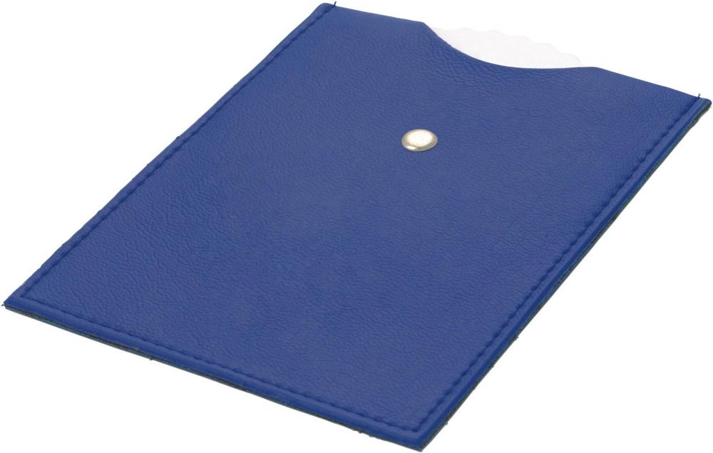 Parkscheibe aus PU Donovan - blau