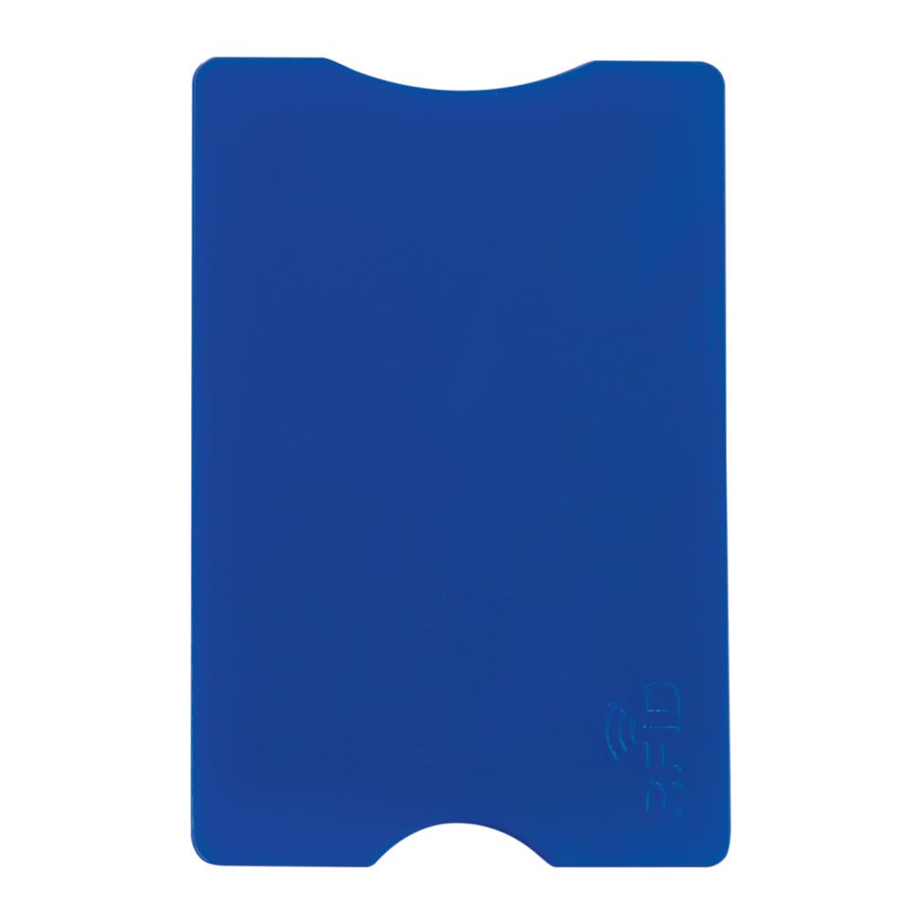 Kartenhalter Anti Skim (Hard Case) - blau