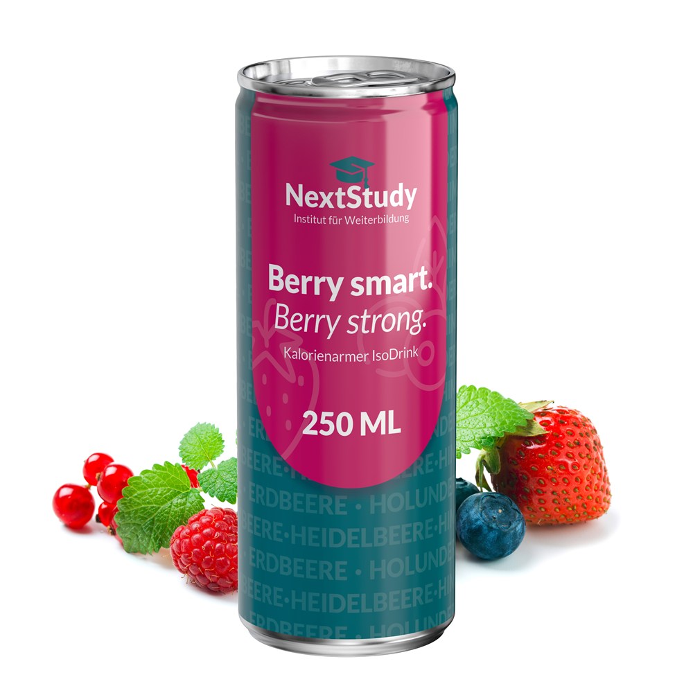 Iso Sports Drink Red Berries, Fullbody (glänzend)