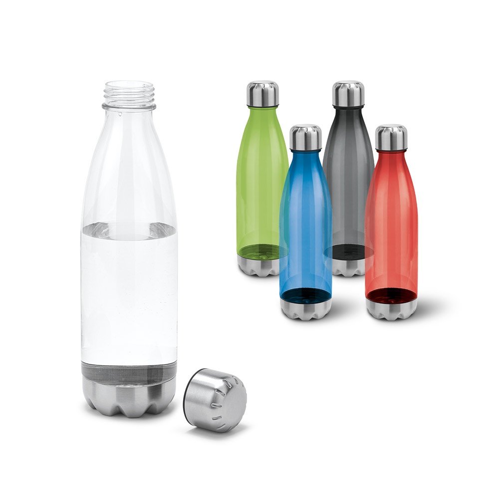 ANCER. Sportflasche aus AS und Edelstahl 700 ml