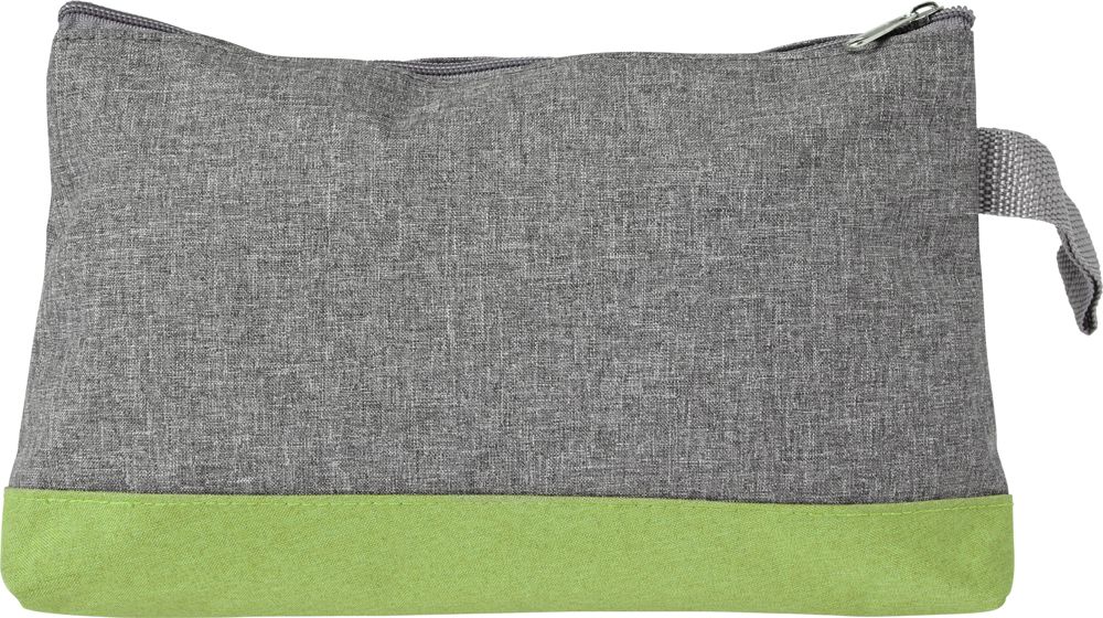 Kosmetiktasche aus Polycanvas Marilyn - limettengrün