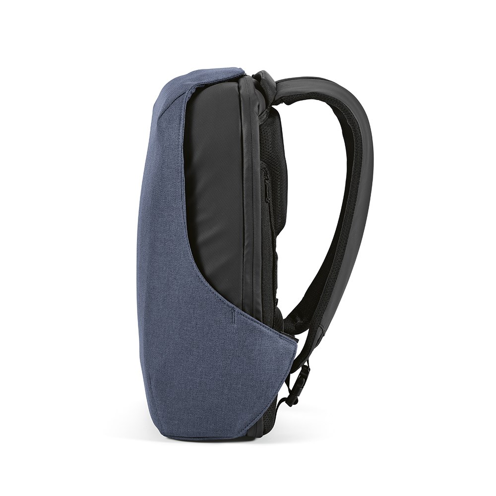 Abrantes 20L Rucksack rPET - TSA-Schloss und schnittfester Stoff - Blau