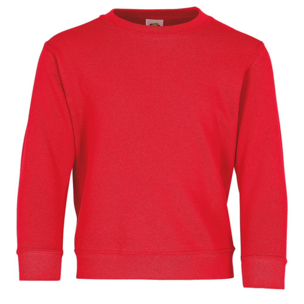 620410 - Kids Classic Set-In Sweat - Rot