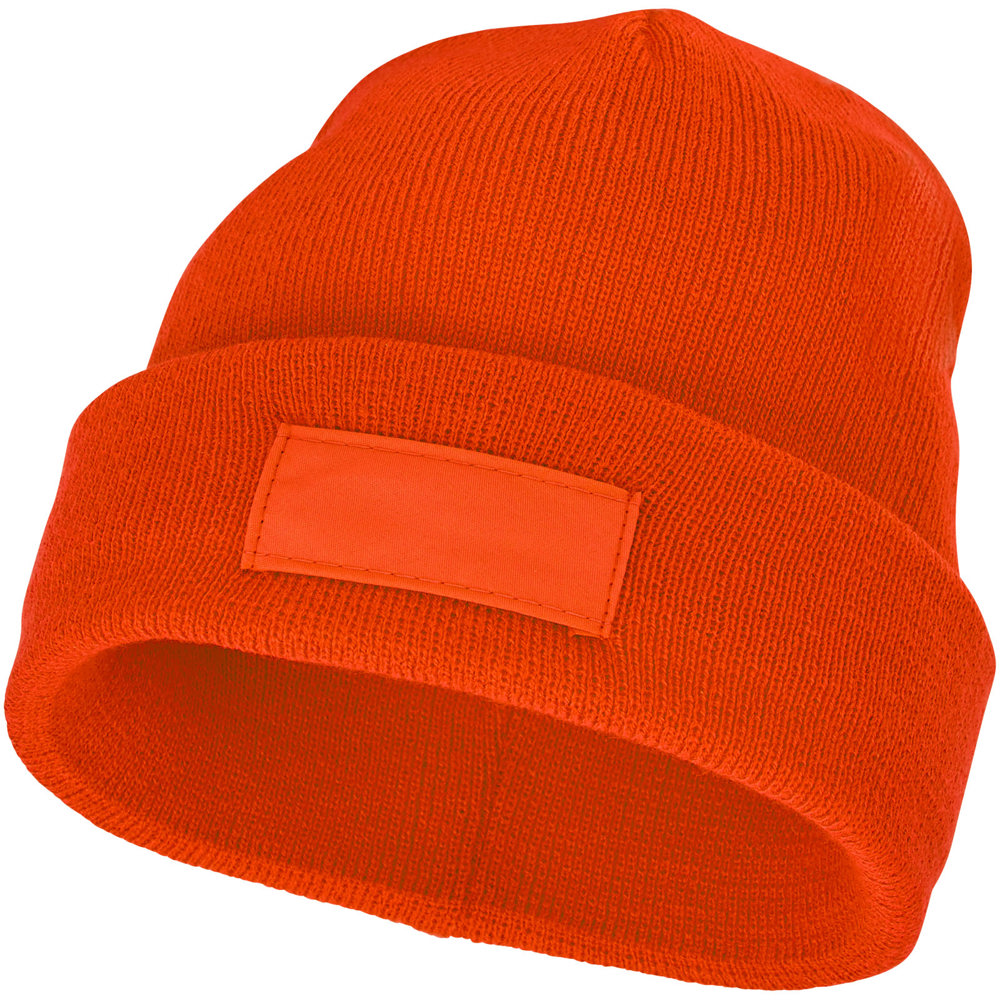 Boreas Mütze mit Aufnäher - Orange