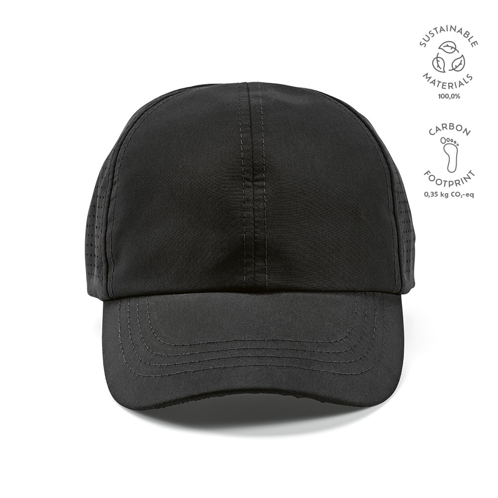Armstrong Kappe aus rPET. 6-Panel und Klettverschluss