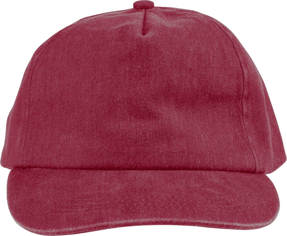 Baumwolle (240 g/m2) Mütze Liora - Bordeauxrot