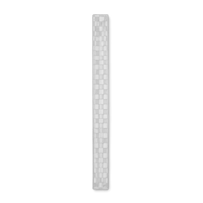 ENROLLO + - Snap-Reflektorband - silber