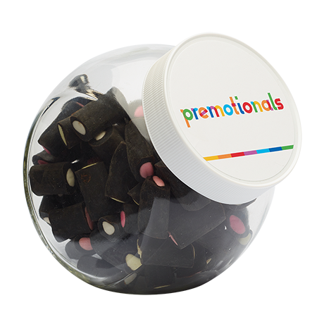 Bonbonglas 870 ml. mit verschiedenen Europäischen Süßigkeiten (B)
