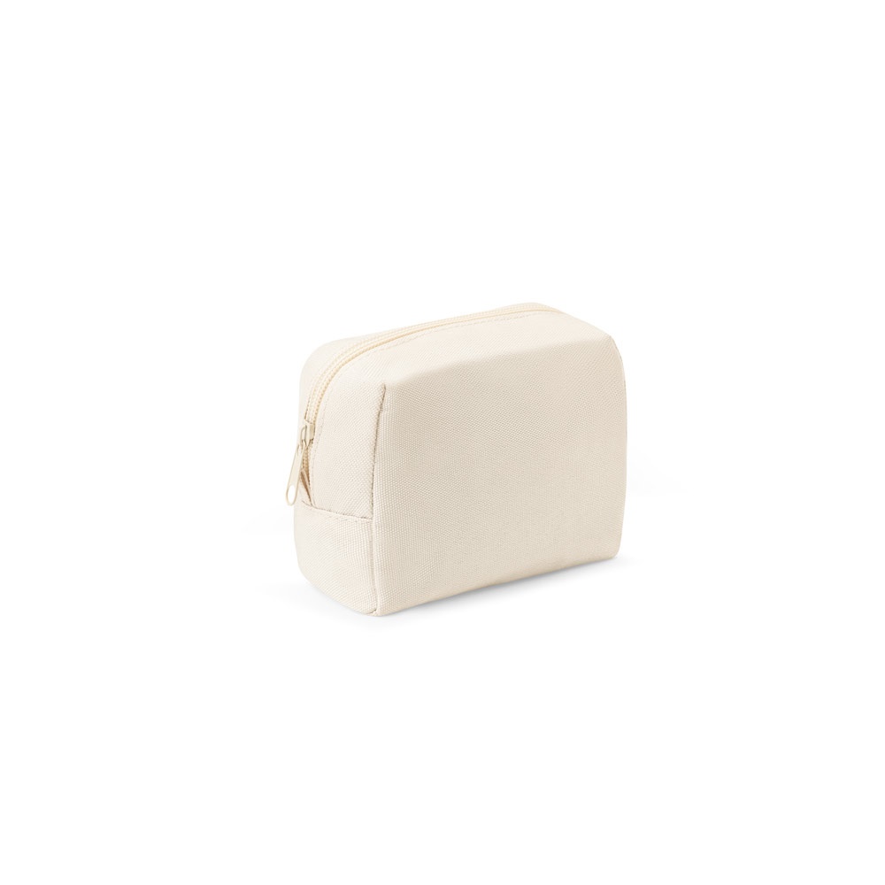 CHLOE. Kosmetiktasche aus hochdichtem 600D-Polyester - beige