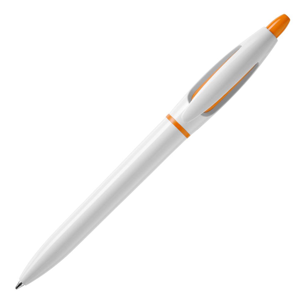 Kugelschreiber S! hardcolour - Weiss / Orange