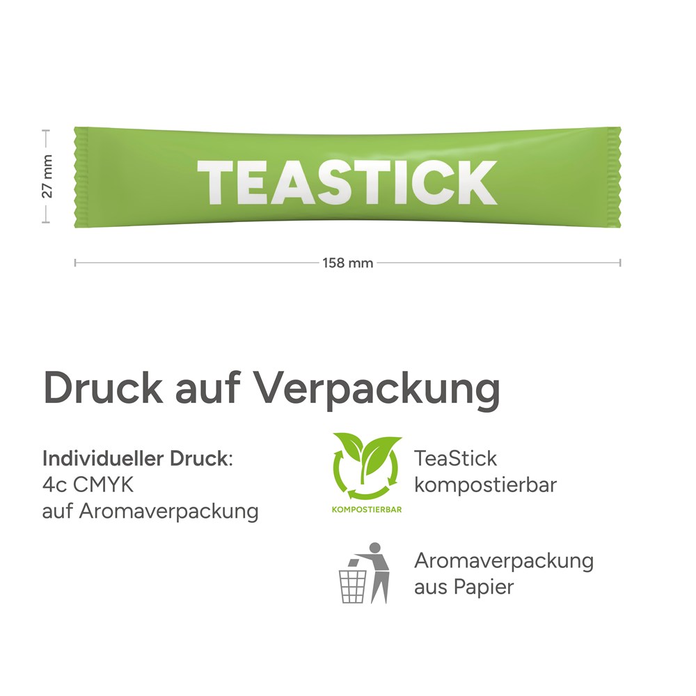 Bio TeaStick - Kräuter Salbei-Thymian - Individ. Design