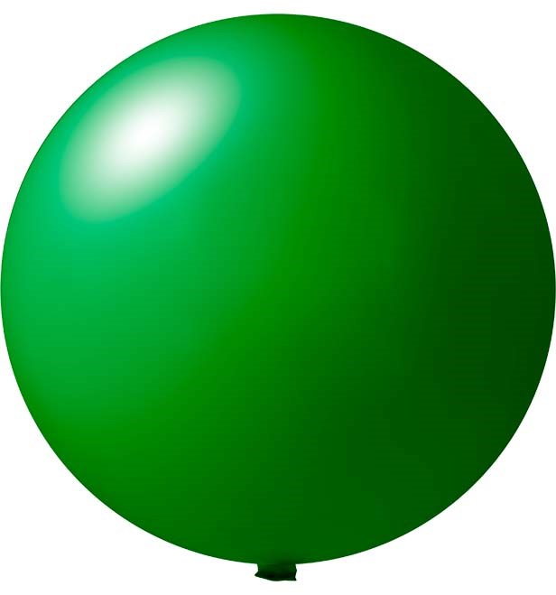 Bedruckte Riesenballons Ø 120 cm - Dunkel Grün (4460) Pastel (± PMS 355)