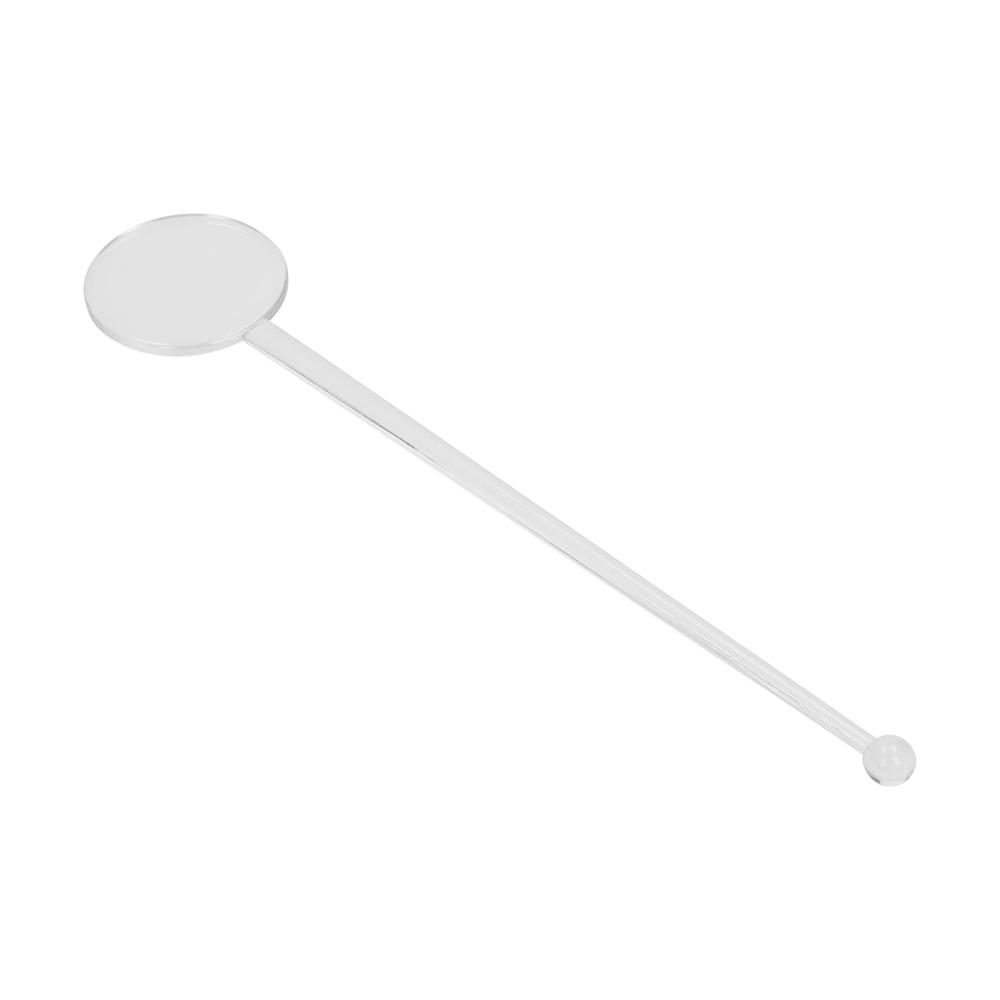 Cocktail-Rührstab "Rund" - transparent