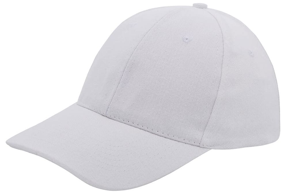 Brushed Twill Cap - Weiß (White) / Weiß