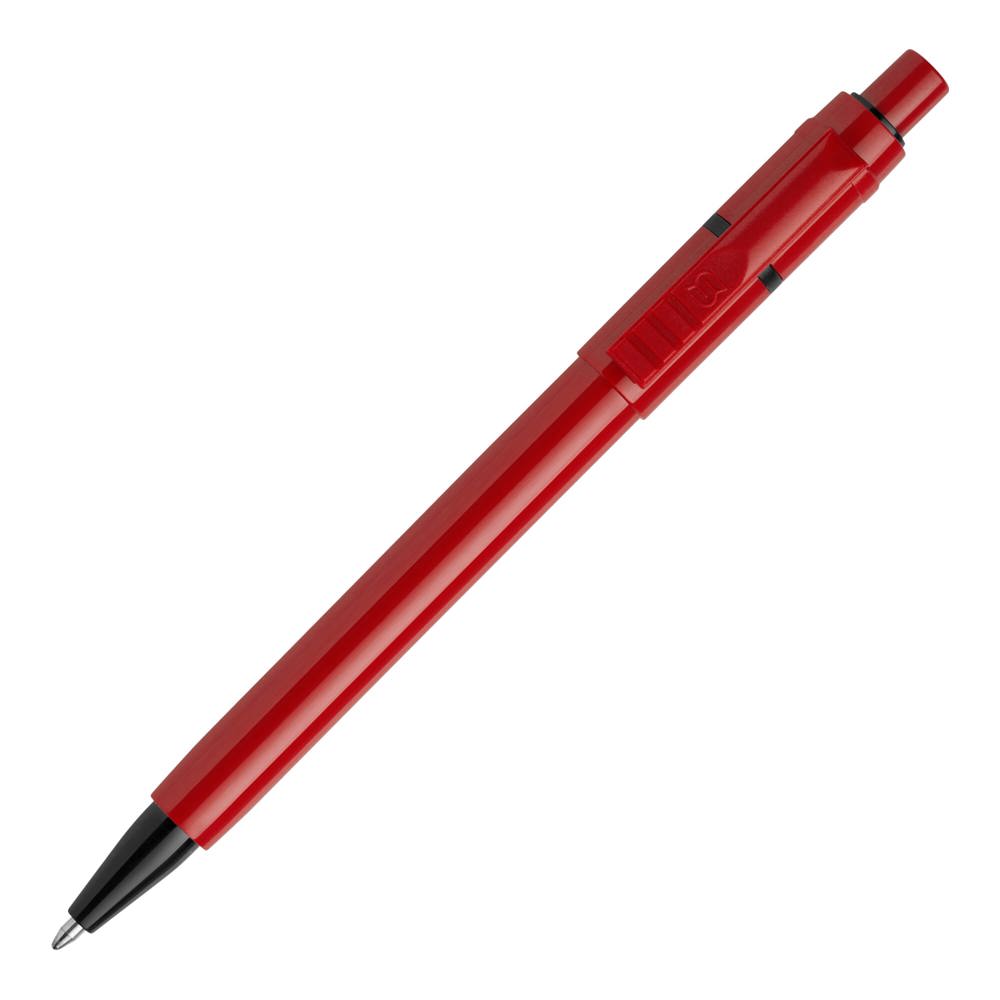 Kugelschreiber Baron Extra hardcolour - rot / schwarz