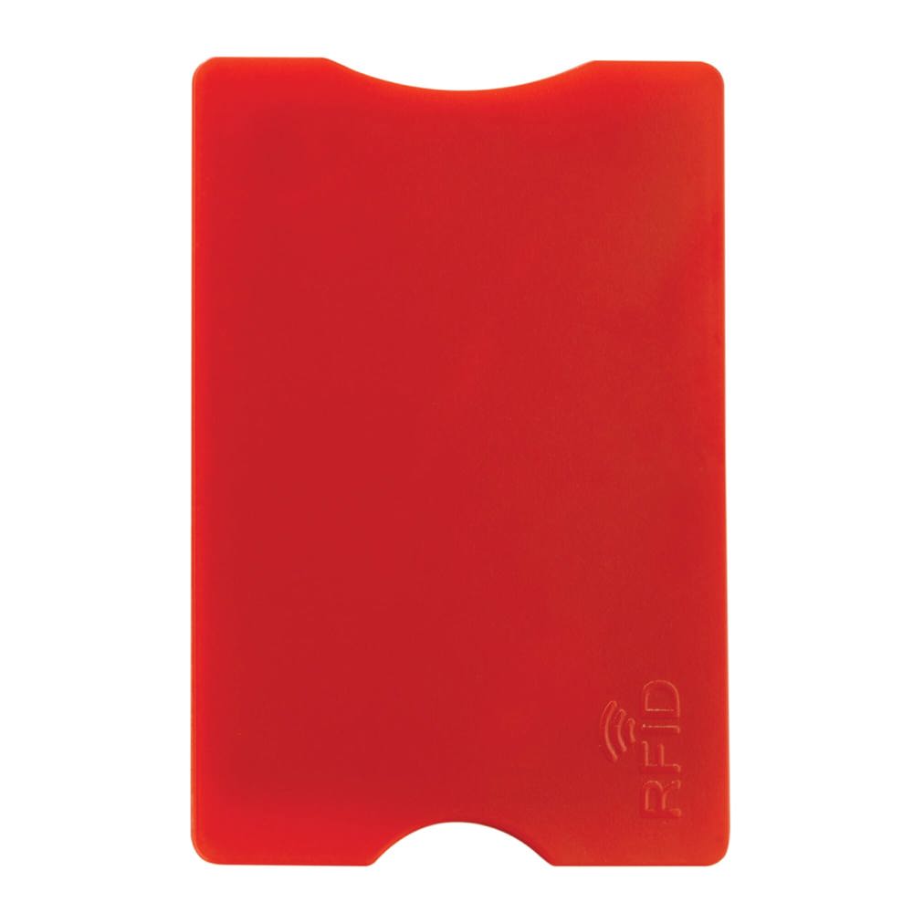 Kartenhalter Anti Skim (Hard Case) - rot