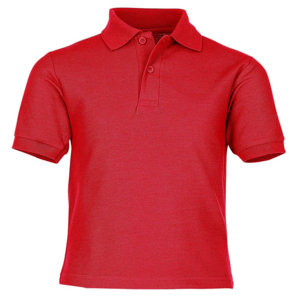 634170 - Kids 65/35 Polo - Rot
