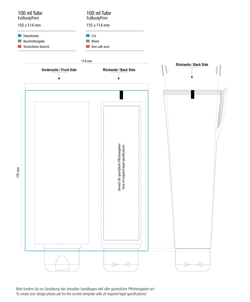 Sonnenmilch LSF 30 (sens.), 100 ml Tube