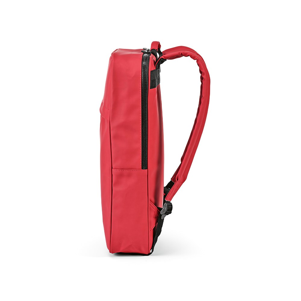 Amsterdam 16L Rucksack aus rPU uns rPET. Laptops bis 17" - Burgund