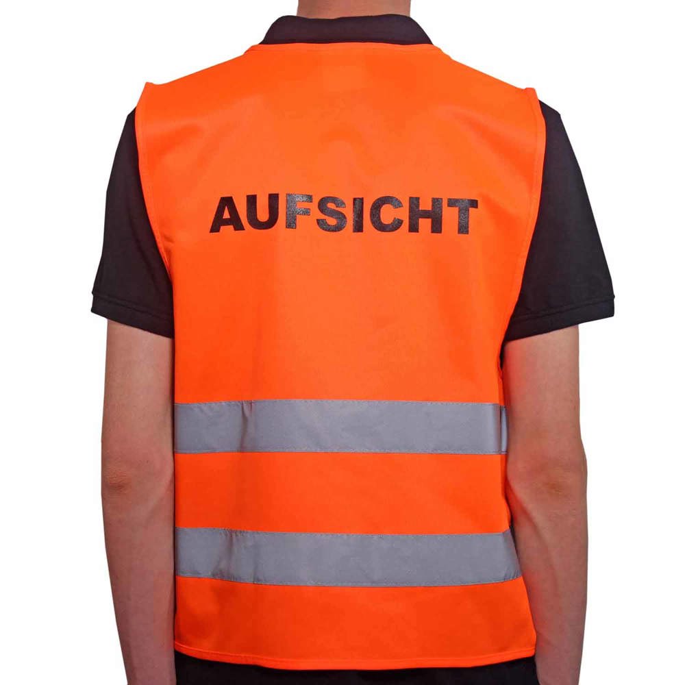 Qualitäts KFZ-Warnweste PREMIUM Aufsicht
