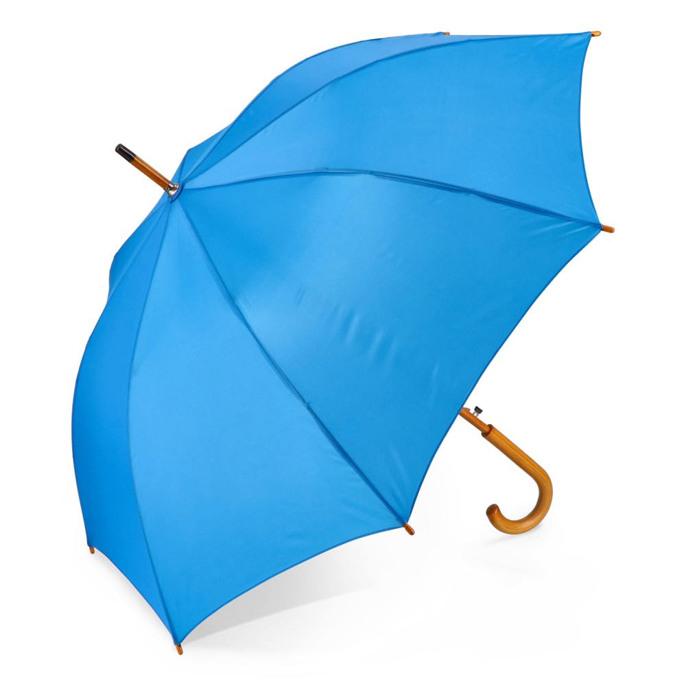 Aran 190T Polyester 23" Regenschirm Auto offen - blau