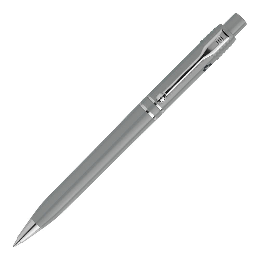 Kugelschreiber Raja Chrome recycled hardcolour - grau