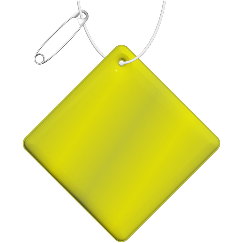 RFX™ H-09 Reflektierender TPU-Anhänger Diamant, klein