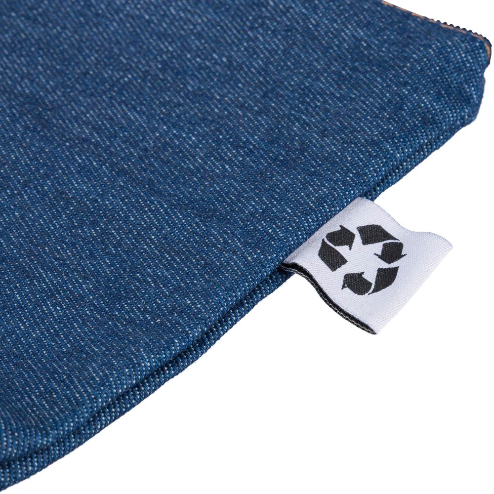 Kosmetiktasche aus recyceltem Denim Orin