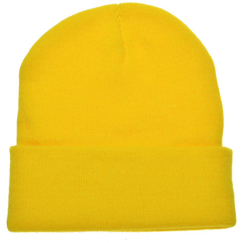 Strickmütze - Gelb (PMS 101c) / Gelb